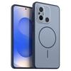 Однотонный матовый чехол из ТПУ для Xiaomi Redmi 12C Декоративная крышка с принтом кольца в стиле MagSafe
