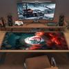 Al Shabab Club Color Mouse Pad Large Gaming Table Cushion Non-slip Laptop Tablet Big Mousepad XXL Mat Mini PC Playmat With Lock edge