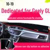 Коврик-тент на приборную панель Geely Emgrand GL (2016-2019)