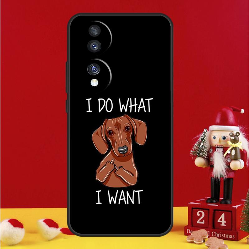 Чехол для телефона Dachshund Dackel Dog для Honor Magic 5 6 7 8 Pro Honor 200 400 50 70 90 Lite X8b X8c X9a X9b X9c Win RT