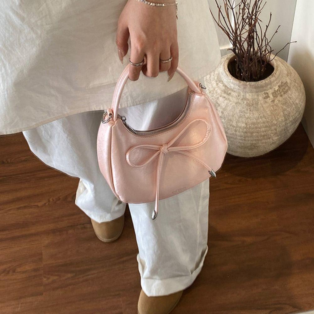 Милая сумка-бабочка с галстуком-бабочкой в корейском стиле, женская сумочка-клатч, модная сумка-мешок из искусственной кожи с бантом для девочек