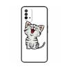For Redmi 9T Case Silicone Back Cover Phone Case for Xiaomi Redmi 9T Redmi9t 9 T Soft Cases Fundas Para Bumper Coque Cat Flower