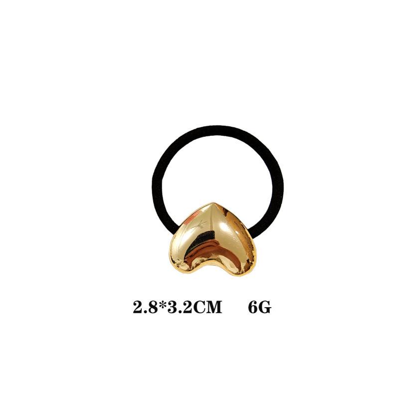 Ретро Золотые Геометрические Заколки для Волос и Резинки для Хвоста