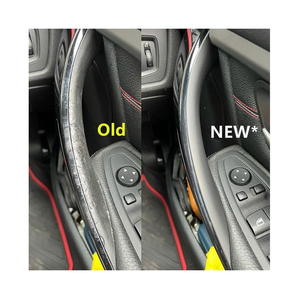 (Carbon fibre 2pcs) Car Interior Door Handles For BMW F30 F31 F32 F34 F36 F80 F82 3 4 Series 3GT ABS Interior Door Handle Pull Protective Cover