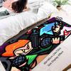 F-Friday Night Funkin Коврик для пола Противоскользящий Впитывающий воду Длинная полоса Подушка Коврик для спальни Alfombra
