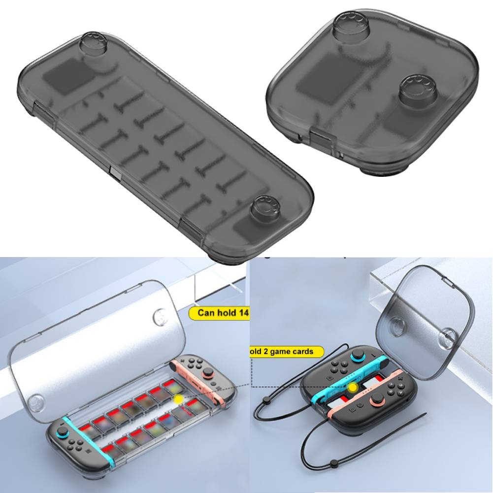 Protective Shell for Switch 2 Anti-drop Protective Case Cover with Game Card Slots for Switch 2 Games & Accessories