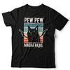 Pew Pew Madafakas Tshirt Unisex and Kids NEW Funny Cat Lover Retro Vintage