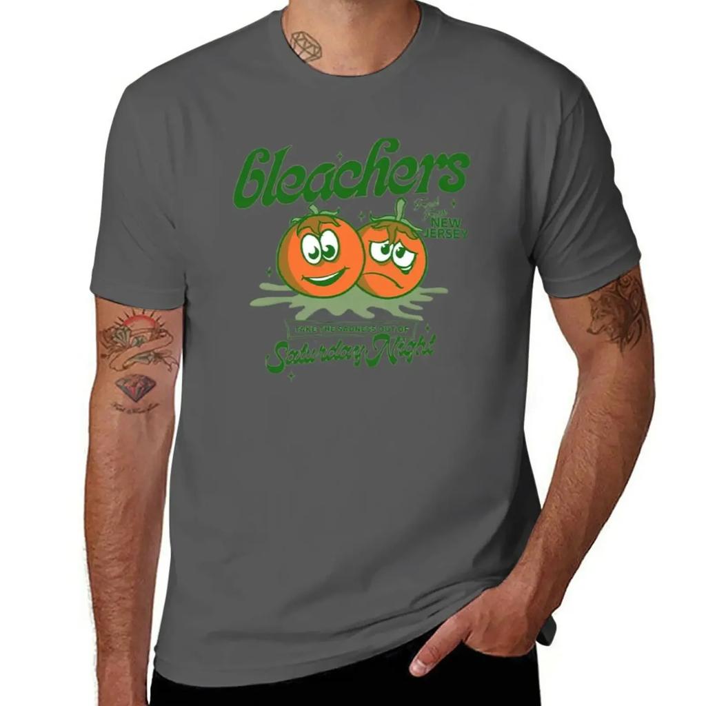 bleachers T-Shirt sports fans oversizeds heavy weight t shirts for men