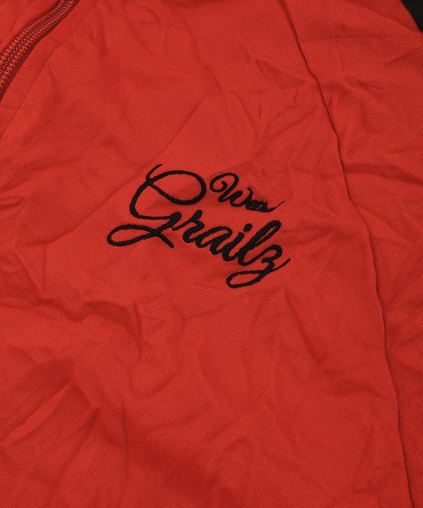 Grailz Crinkle Track Jacket [Red]