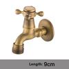 Antique Bronze Washing Machine Faucet Bibcock Faucet Garden Faucet Crane Brass Bathroom Mop Sink Faucets  Water Taps Garden