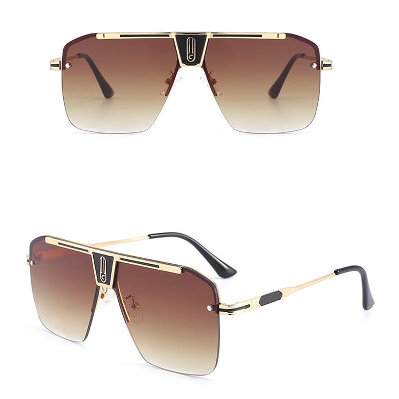Модные стильные солнцезащитные очки для женщин, европейские, американские, классические мужские солнцезащитные очки, квадратные, градиентные женские солнцезащитные очки