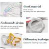Garment Accessories Clothes Decoration Round Heart Scarf Buckle Garment buckle T Shirt Clips Resin
