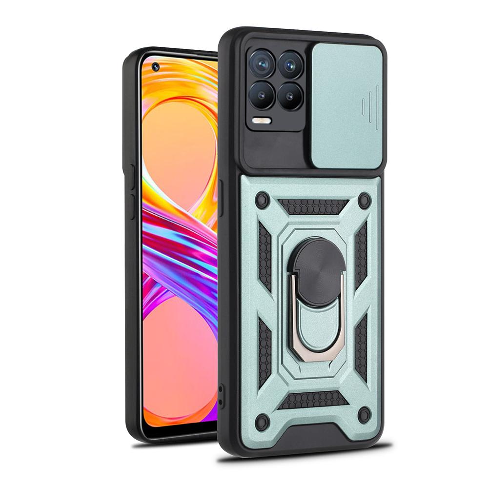 Для Realme 8 Pro Чехол Защитная Камера Броня Чехол Для Телефона Для Oppo Realme 8 Realme8 Pro 8Pro Магнитный Держатель Кольцо Чехол Коке