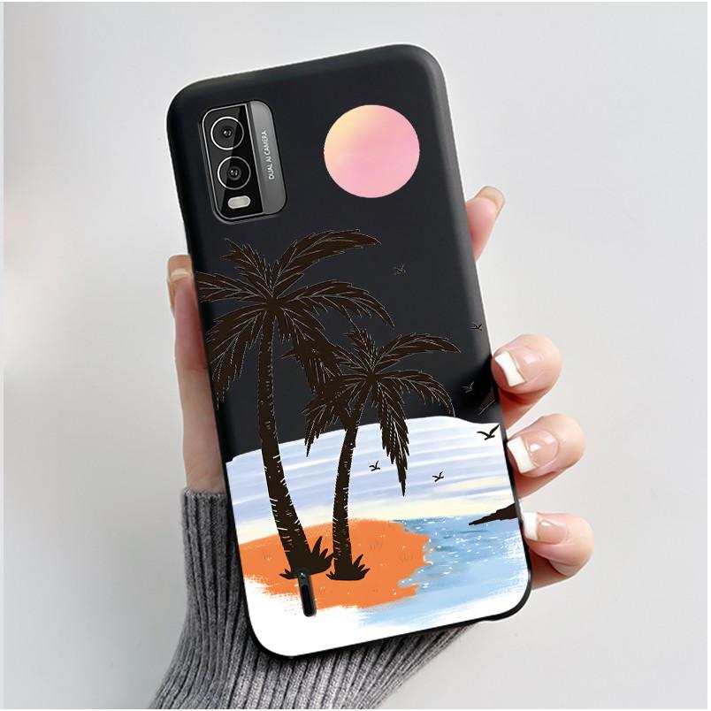 Милый Чехол Для Nokia C210 / Nokia C300 4G Fundas Печатный Корпус Защитная Крышка Мягкий Силикон Мультяшный Корпус Телефона Coque Capa