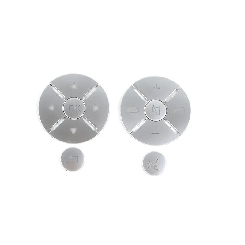 Car Console Steering Wheel Buttons Cover Decoration Sequ Trim For Mercedes Benz ML GL CLS GLK E C Class Interior Accessories