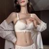 Adjustable Lace Push-Up Bra with Side Support for Small Busts