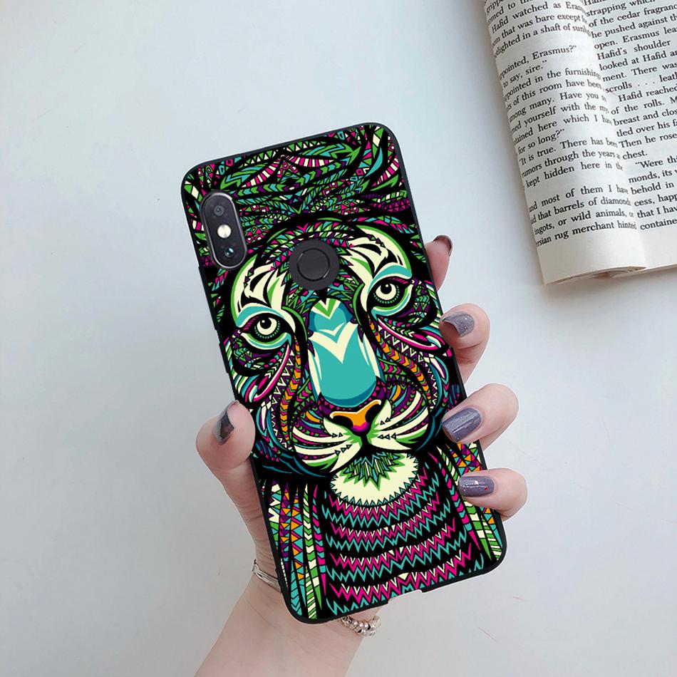 For Funda Xiaomi Redmi Note 5 Case Redmi Note5 Pro Cover Cute Cartoon Cat Silicone Phone Case For Xiaomi Redmi Note 5 5Pro Etui