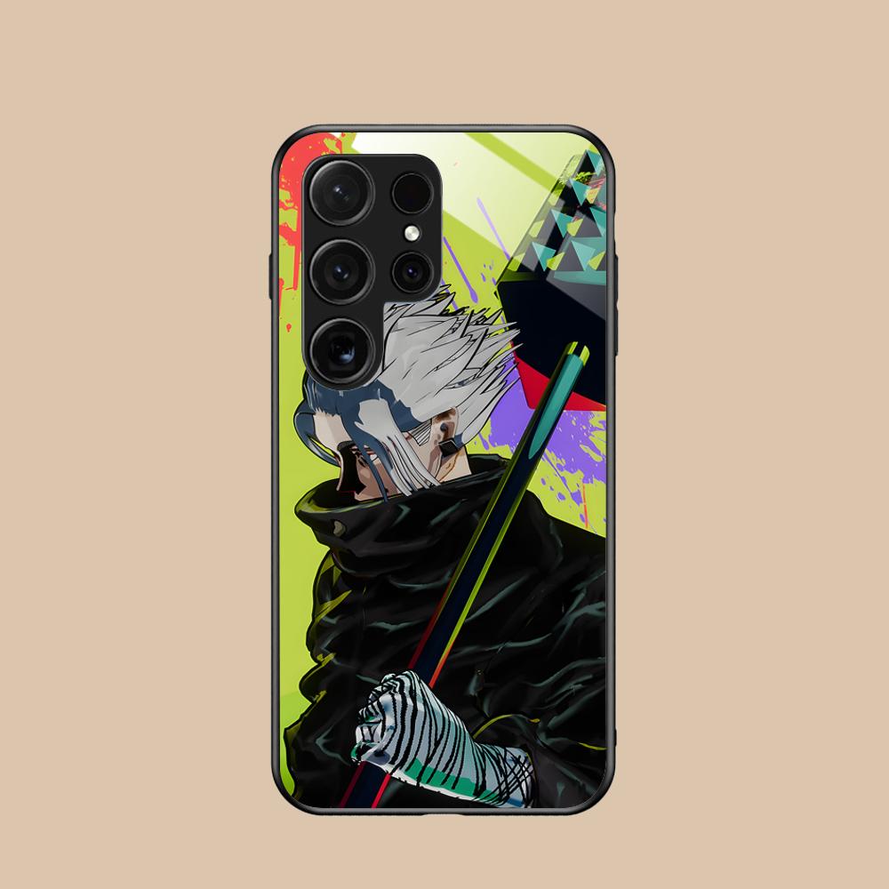 Sakamoto Days Gaku Phone Case for Samsung Galaxy S26 S25 S24 S23 S22 S21 S20 Note20 Plus FE Ultra Glass Colorful Cover Cover
