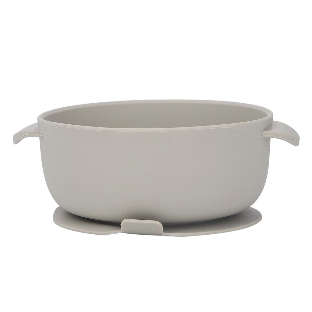 Baby Silicone Bowl Strong Suction Dishwasher Safe Toddler Self Feeding Bowl with Lid for Toddlers