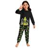 Children's  Boys And Girls Thin Two-piece  Long-sleeved Pants Two-piece