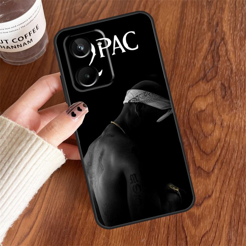 Рэпер 2pac Певец Tupac Для Realme 15 Pro GT7 GT6 10 11 12 13 14 Pro Plus C75 C71 C65 C63 C61 C53 C67 C35 C55 Чехол