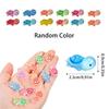 10/20 шт. Светящиеся Мини-Черепашки из Смолы Светятся в Темноте Милые Крошечные Черепашки Декор на Тему Морских Животных для DIY Сказочного Сада