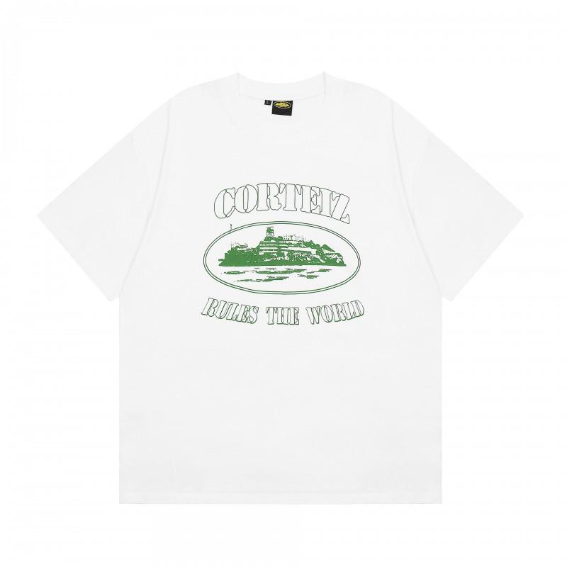 Corteiz Alcatraz Short Sleeve T-Shirt Men Women Casual Hip Hop Streetwear Loose Fit