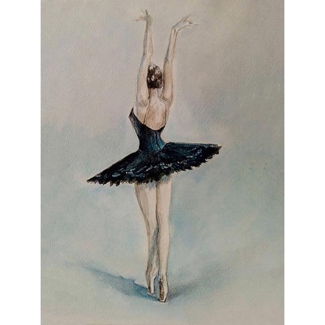 DIY Алмазная вышивка полная квадратная круглая смола алмазная живопись вышивка крестиком балерина девушка Алмазная мозаика Алмазный арт-декор