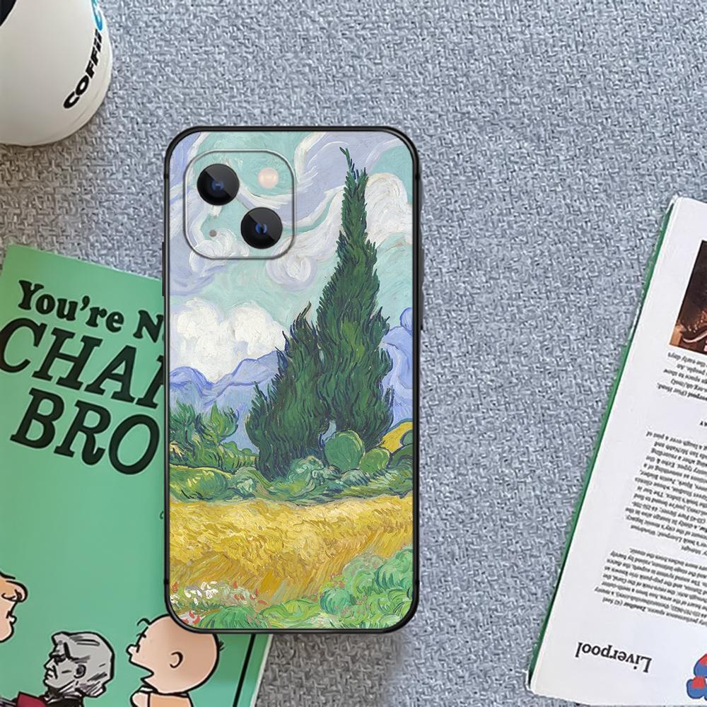 Чехол для телефона с пейзажной живописью Ван Гога, чехол для Iphone Xiaomi Mi Samsung Galaxy Redmi Note AS 11 12 13 14 15 22 23 24 5G Pro Plus Max Fe Ultra