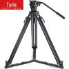 Tureis TX-V5L PLUS Aluminum Tripod Kit with Hydraulic Head