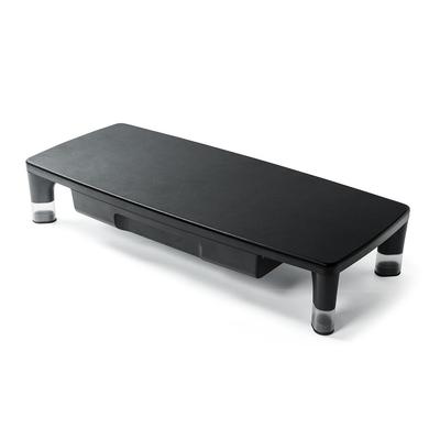 Подставка Sanwa Direct для монитора с ящиком, регулируемая по высоте, ширина 55 см, грузоподъемность 7 кг, 100-MR135