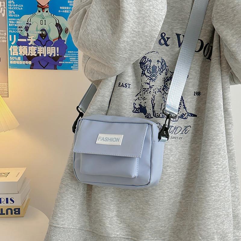 Весна новая сумка повседневная простая персонализированная студенческая сумка-мессенджер модная сумка на плечо повседневная маленькая квадратная сумка