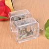 Transparent Mini Hand Cranking Music Box Acrylic Craft Acrylic Creative Crafts Ornaments  Children