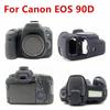 Silicone Case Cover DSLR Camera Bag For Canon EOS R50 R 90D T8i 250D 5D Mark III IV 6D II 6D2 5D3 5D4 1300D 800D SL3 T7i T6