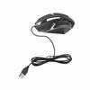 Wired USB Gaming Mouse 1000 DPI 3 Keys Ergonomic RGB Game Mouse for Office PC Laptop
