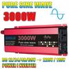 Pure Sine Wave Inverter 1000W 1600W 2200W 3000W Voltage DC 12V 24V To AC 220V Transformer Power Converter Solar Inverter
