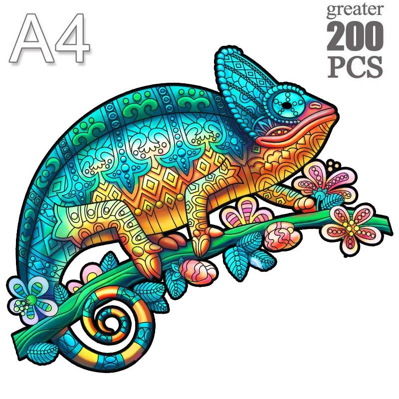 Non-Toxic Koala Animal Jigsaw Puzzles For Adult Or Kids3D Wooden Puzzle Boutique Gift Box Packaging Children Christmas Gifts