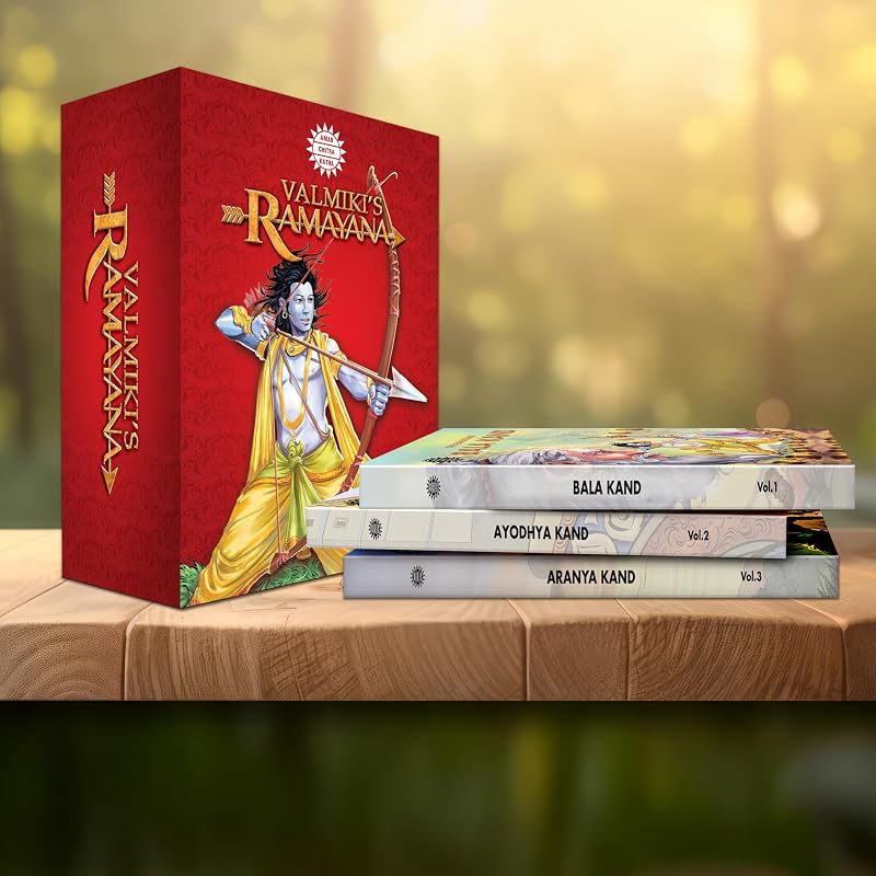 Вальмики Рамаяна : Бала Канда, Айодхья Канда, Аранья Канда, Кишкиндха Канда, Сундара Канда, Юддха Канда
