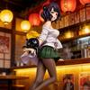 25см Fate Grand Order Хокусай Кацусика Стоящее Платье Аниме Коллекционная Фигурка Статуэтка Украшение для Стола Подарок