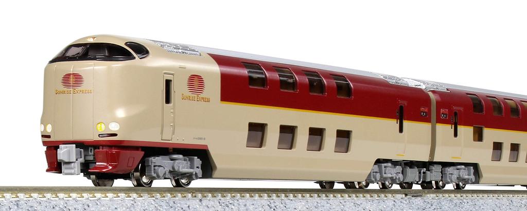 KATO N Gauge 285 Series 0 Sunrise Express Pantograph Expansion Formation Set Железнодорожная модель поезда 7-вагонный 10-1564
