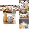 Adorable Fluffy Sheep Plush Keychain Cute Soft Stuffed Animal Bag Charm Toy