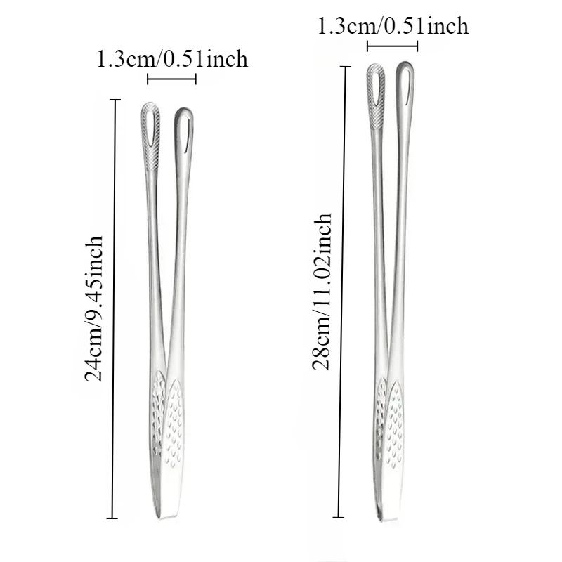 1PC Kitchen Tongs Korean Barbecue Tongs Clip Anti-scald Bread Clip Buffet Food Clip Kitchen Tools