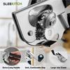 Sleekitch Commercial Can Opener Ручной консервный нож Heavy Duty Crank Can Opener Большой консервный нож Easy для больших банок Конструкция с поворотной рукояткой Ручной консервный нож с