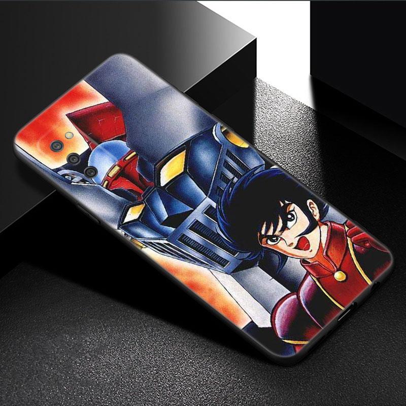 Чехол для телефона Anime Mazinger Z для Samsung Galaxy A01 A03 Core A04 E A02 A05 A10 A20 A21 A30 A50 S A6 A8 Plus A7 2018 черный чехол