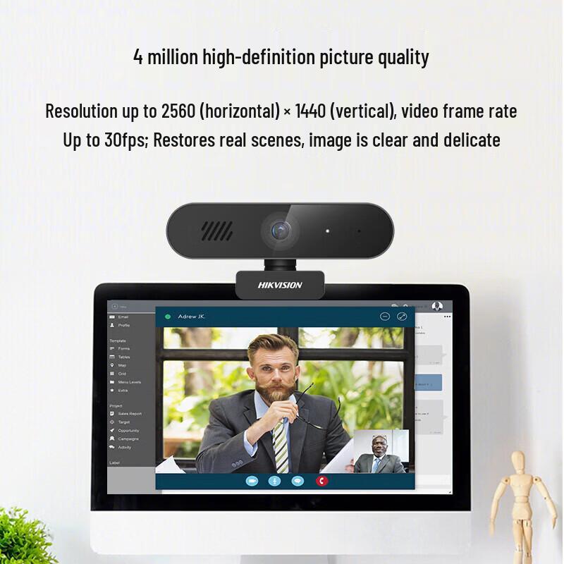 HIKVISION DS-E14S 2K HD USB Webcam