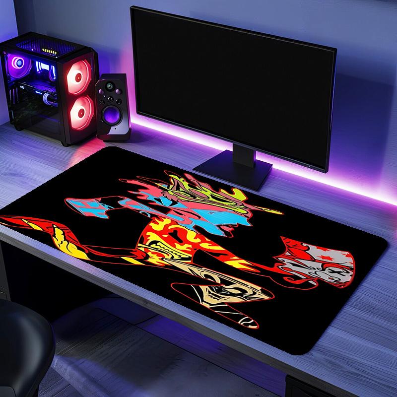 Insane Clown Posse Juggalo Faygo Mouse Pad - Non-Slip Rubber Base, Smooth Surface for Work,Gaming,Office,And Home Use, Desk Mouse Pad
