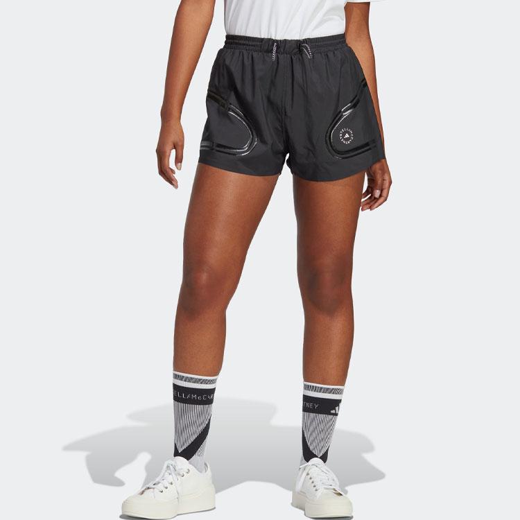 adidas Женские черные шорты для бега Stella McCartney Truepace HR2210