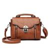 Women's Handbag New PU Leather Fashion Lock Design Large Capacity Shoulder Bag Female Crossbody Bag