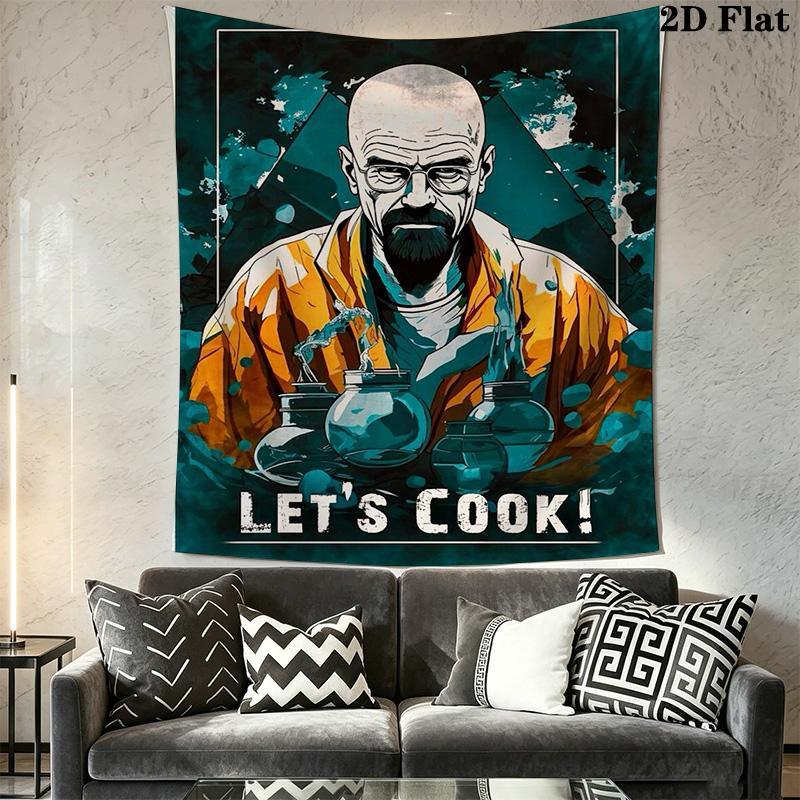 Bad Visual Symphony Tapestry Fashion Print Background Cloth Wall Decoration Atmospheric Background Cloth Background Wall Hanging Cloth