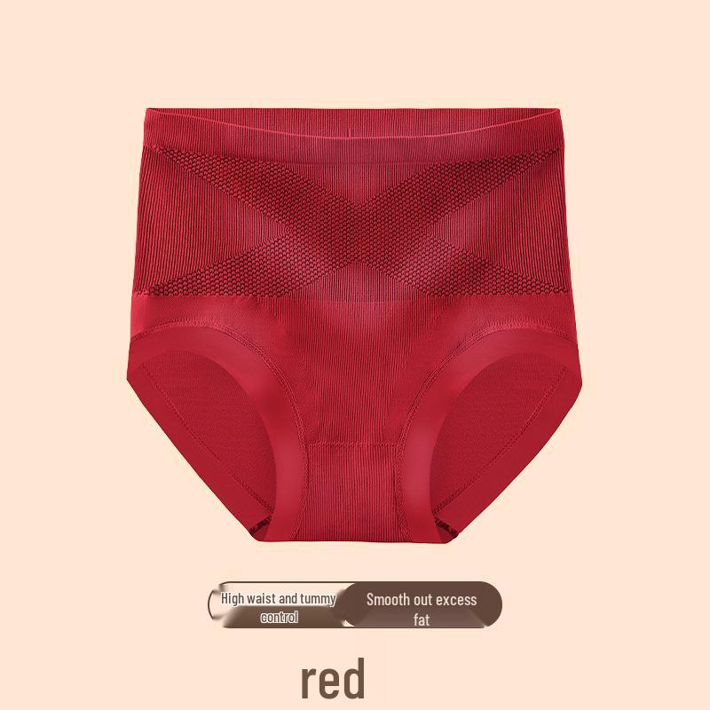 X Women's Black High-Waist Shaping Panties: Breathable, Seamless, Tummy Control & Antibacterial Hip Lift Design